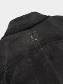 「POISON」Botanical-Dyed Denim Jacket