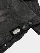「POISON」Botanical-Dyed Denim Jacket