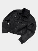 「REEF」Deconstructed Waxed Denim Jacket