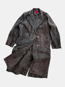 「DEMON HUNTER」Washed Gradient Denim Coat