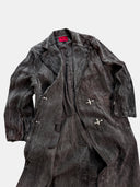 「DEMON HUNTER」Washed Gradient Denim Coat