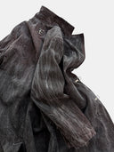 「DEMON HUNTER」Washed Gradient Denim Coat