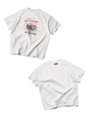 「WAR HORSE」Ecru Washed Graphic Tee