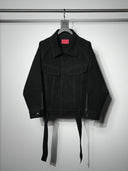 「HUNTER」 Oversized Suede Raglan Jacket