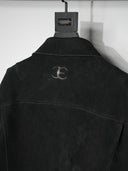 「HUNTER」 Oversized Suede Raglan Jacket