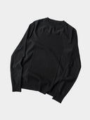 「RAVEN」Sculpted Wool-Blend Knit Top
