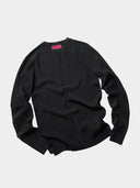 「RAVEN」Sculpted Wool-Blend Knit Top