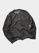 「SANDSTORM」Overdyed Panelled Long-Sleeve T-Shirt