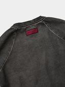 「SANDSTORM」Overdyed Panelled Long-Sleeve T-Shirt