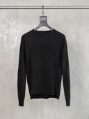 「RAVEN」Sculpted Wool-Blend Knit Top
