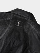 「DARK HALBERD」Waxed Twill Biker Jacket