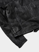 「DARK HALBERD」Waxed Twill Biker Jacket
