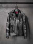 「GOD FATHER」Million-Stitch Jacquard Shirt