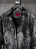 「GOD FATHER」Million-Stitch Jacquard Shirt