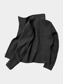 「DESTINY」Sculpted Asymmetric PU-Composite Jacket