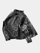 「GOD FATHER」Million-Stitch Jacquard Shirt
