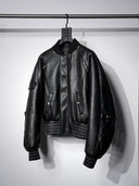 「POROSUS」 Oversized 3M™THINSULATE zipper Bomber