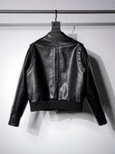 「TORPEDO」Deconstructed Panelled Faux Leather Jacket