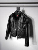 「TORPEDO」Deconstructed Panelled Faux Leather Jacket