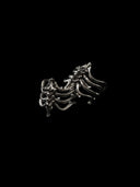 「SPINE OF DEVIL」Sculpted Spine Open Ring