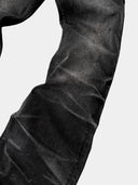 「GHOST CLAWS」 Gradient Whiskered Boot-Cut Jeans