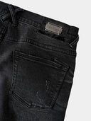 「GHOST CLAWS」 Gradient Whiskered Boot-Cut Jeans