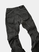 「PUPPET」Deconstructed Spiral Curved-Leg Jeans