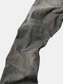 「MERCURY」 Nevada Vintage Grey Wash Straight-Leg Jeans