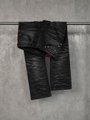 「GHOST CLAWS」 Gradient Whiskered Boot-Cut Jeans