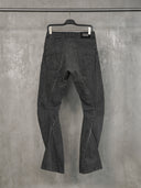 「PUPPET」Deconstructed Spiral Curved-Leg Jeans
