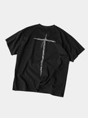 「HOLY SWORD」 Sacred Heart Graphic T-Shirt