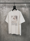 「MAIRA」 Vintage-Washed Madonna Graphic Tee