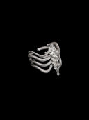 「SPINE OF DEVIL」Sculpted Spine Open Ring