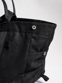 「CASH BAG - PILLAGE」Waxed Canvas Tote Bag