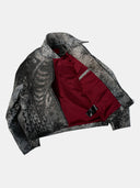 「ASH OF EVIL」Million-Stitch Jacquard Jacket