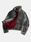 「ASH OF EVIL」Million-Stitch Jacquard Jacket