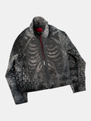 「ASH OF EVIL」Million-Stitch Jacquard Jacket