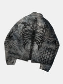 「ASH OF EVIL」Million-Stitch Jacquard Jacket