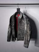 「ASH OF EVIL」Million-Stitch Jacquard Jacket