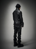 「BULL OF HEAVEN」 Buffalo-Grain Curved-Sleeve Jacket