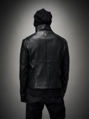 「BULL OF HEAVEN」 Buffalo-Grain Curved-Sleeve Jacket