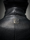 「BULL OF HEAVEN」 Buffalo-Grain Curved-Sleeve Jacket