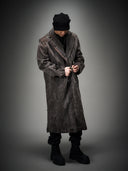 「DEMON HUNTER」Washed Gradient Denim Coat