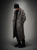 「DEMON HUNTER」Washed Gradient Denim Coat