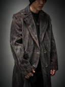 「DEMON HUNTER」Washed Gradient Denim Coat