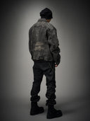「POISON」Botanical-Dyed Denim Jacket