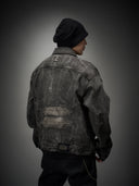 「POISON」Botanical-Dyed Denim Jacket