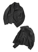 「DESTINY」Sculpted Asymmetric PU-Composite Jacket