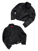 「REEF」Deconstructed Waxed Denim Jacket