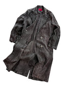 「DEMON HUNTER」Washed Gradient Denim Coat